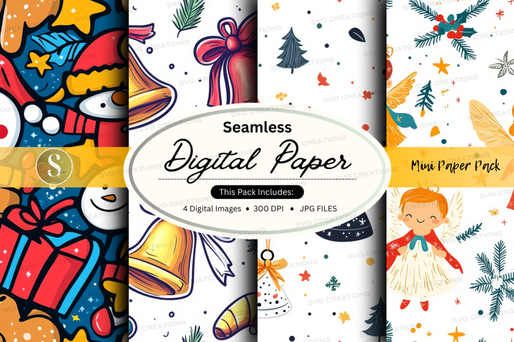 Christmas Seamless Pattern Image 20