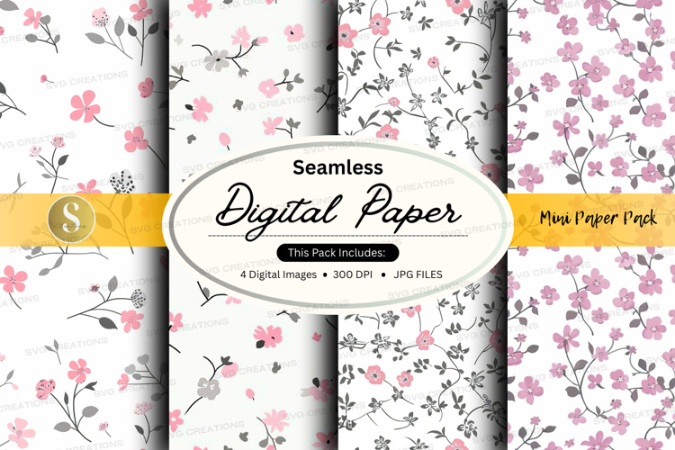Floral Seamless Pattern Image 3