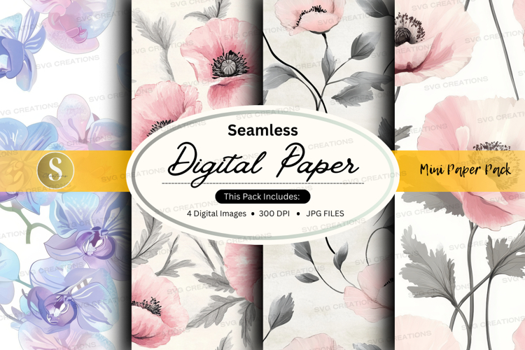 Floral Seamless Pattern Image 4