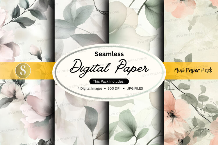 Seamless digital paper example image 1