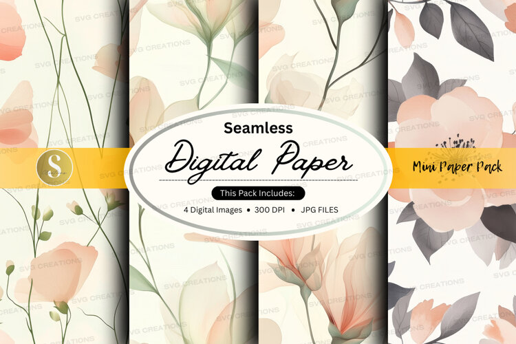 Seamless digital paper example image 1