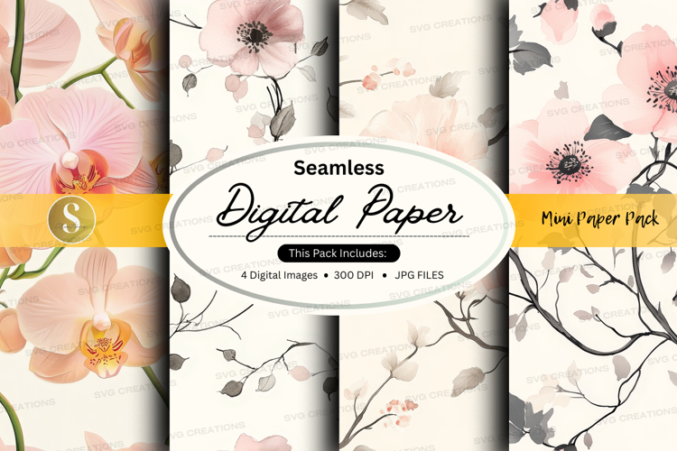 Floral Seamless Pattern Image 23