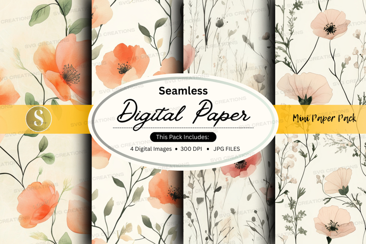 Floral Seamless Pattern Image 22