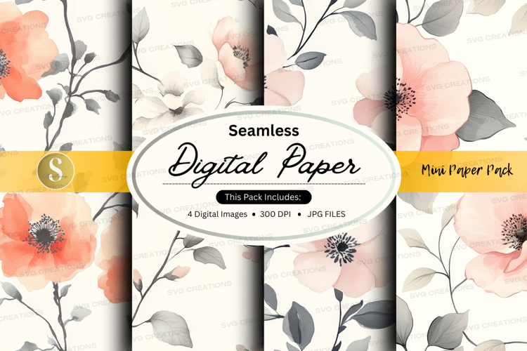 Floral Seamless Pattern Image 3