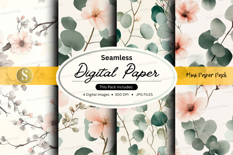 Floral Seamless Pattern Image 21