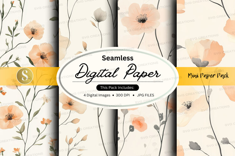 Seamless digital paper example image 1