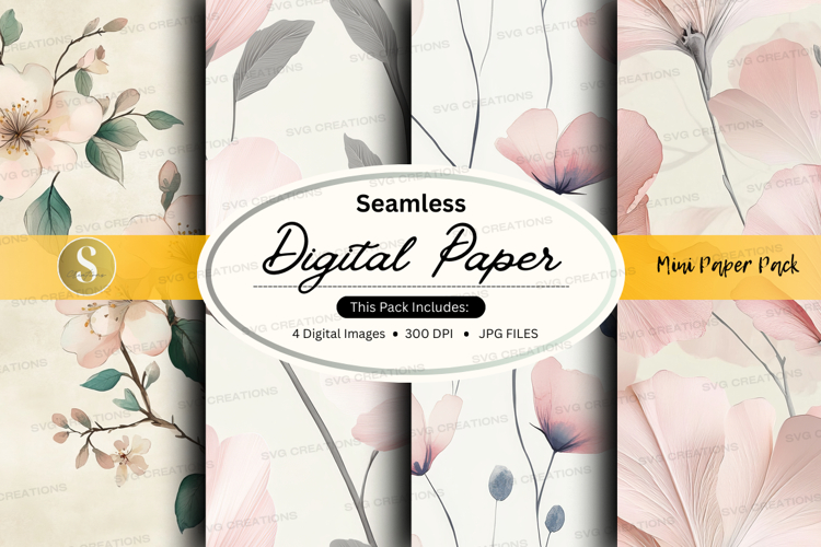 Floral Seamless Pattern Image 20