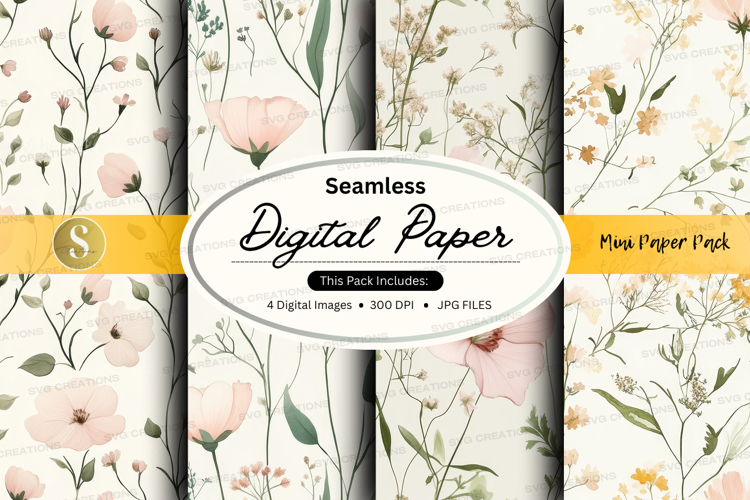 Floral Seamless Pattern Image 19