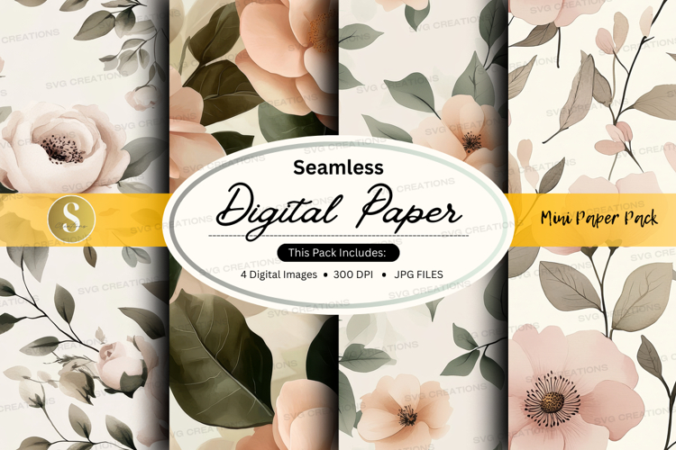Floral Seamless Pattern Image 17