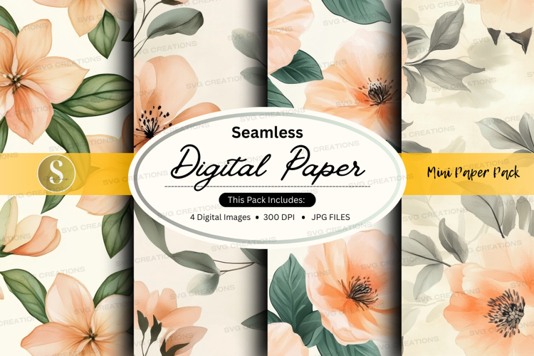 Floral Seamless Pattern Image 15