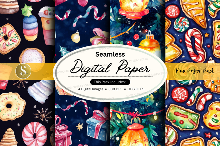 Christmas Seamless Pattern Image 10