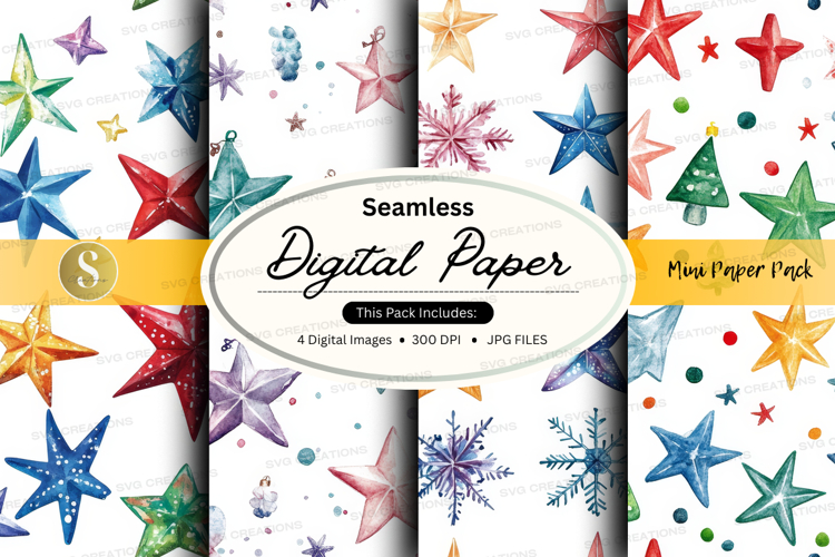 Christmas Seamless Pattern Image 20