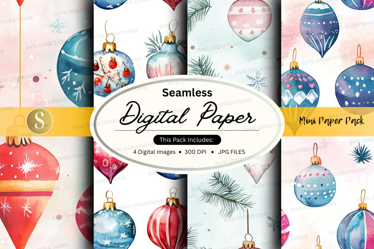 Christmas Seamless Pattern Image 9