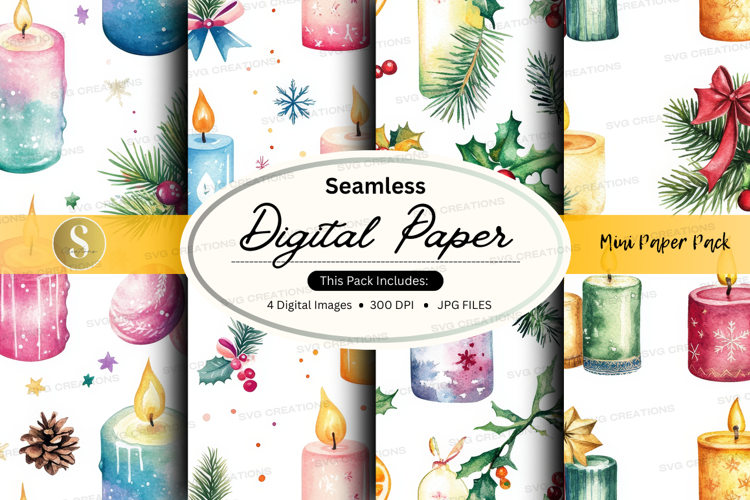 Christmas Seamless Pattern Image 18