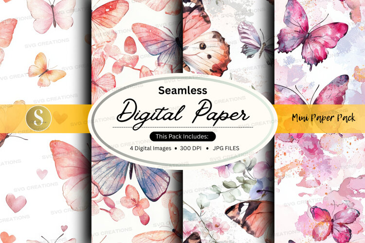 Mini Paper Files Seamless digital paper - mini paper pack (6528794)