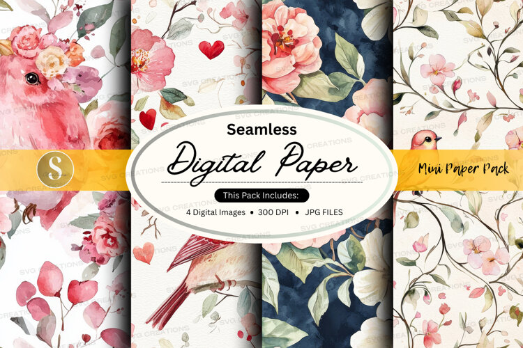 Mini Paper Files Seamless digital paper - mini paper pack (6528807)