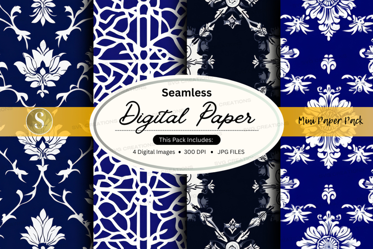 Geometric Seamless Pattern Image 23