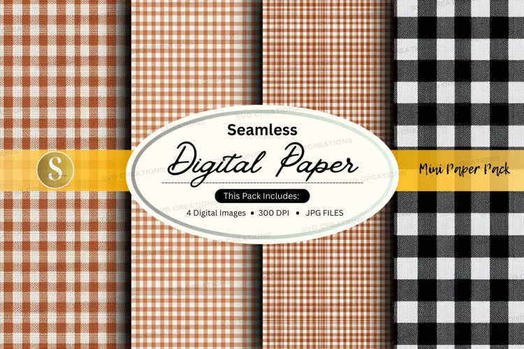 Seamless plaid pattern