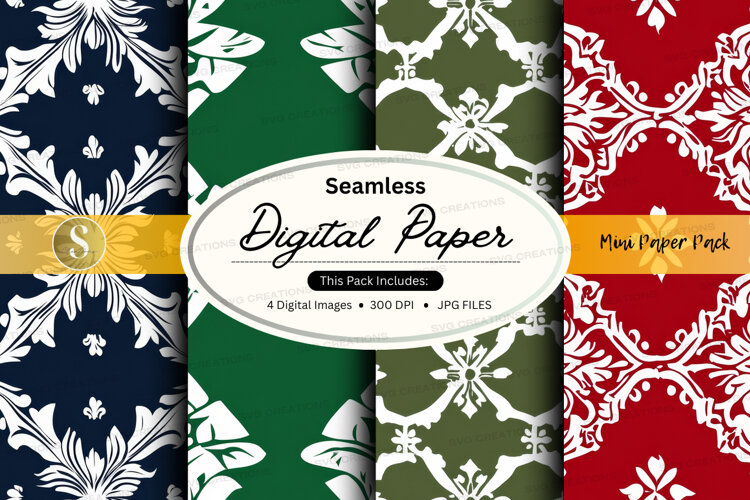 Seamless digital paper example image 1