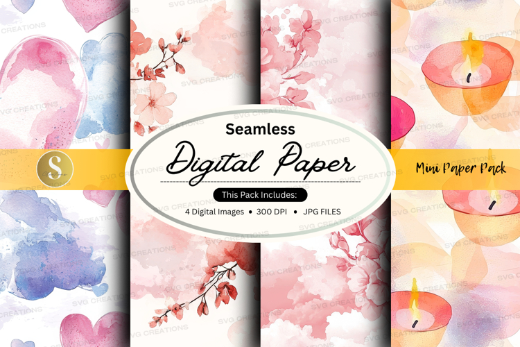 Watercolor Flowers Image 3