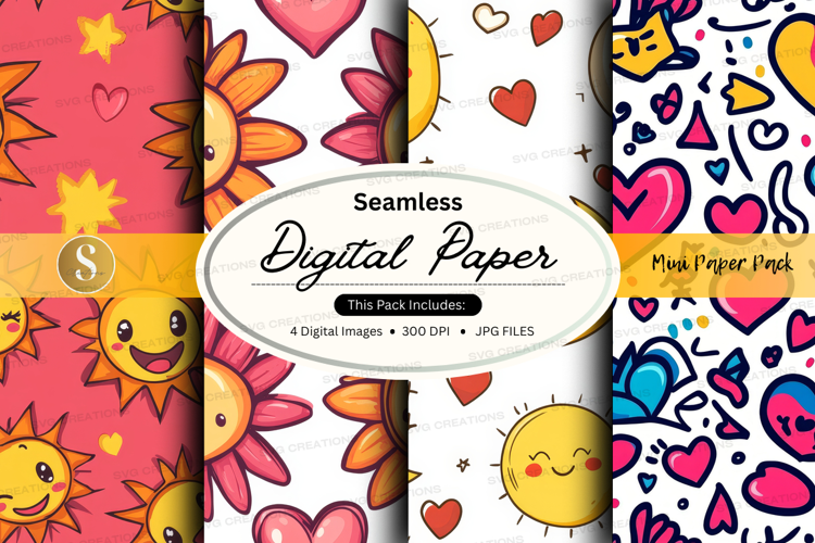 Seamless digital paper digital paper