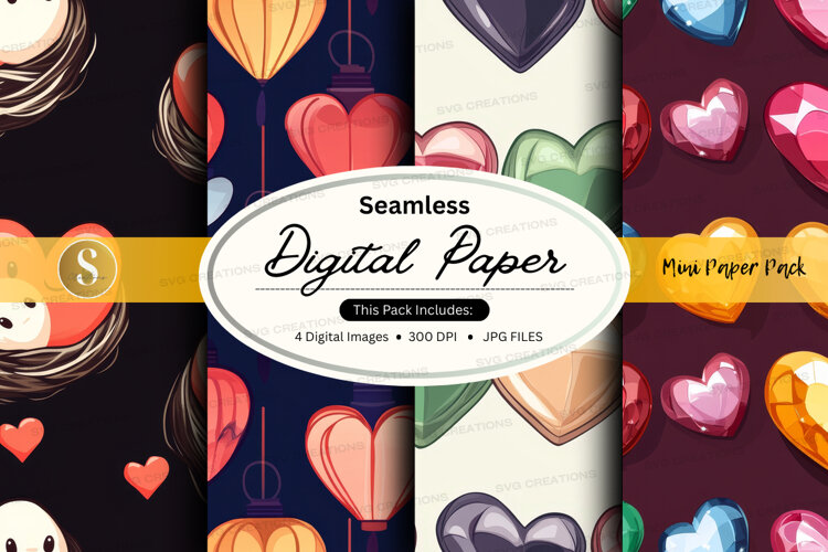 Seamless digital paper example image 1