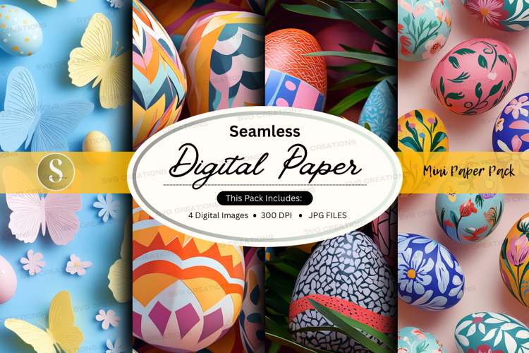 Easter Digital Paper Image 9