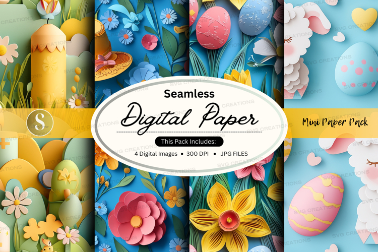 Easter Digital Paper Image 8