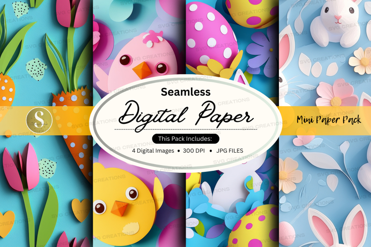 Easter Digital Paper Image 13