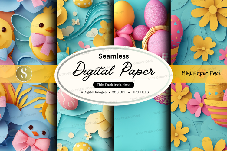 Easter Digital Paper Image 11