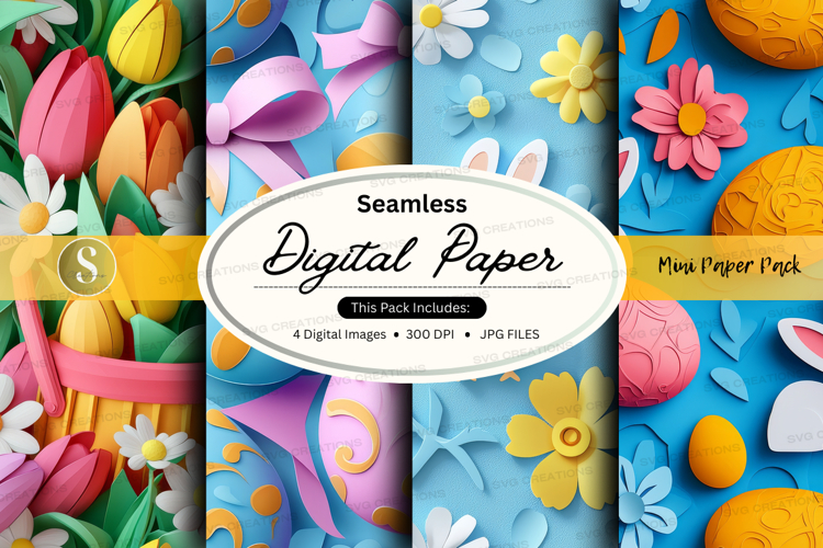 Easter Digital Paper Image 23