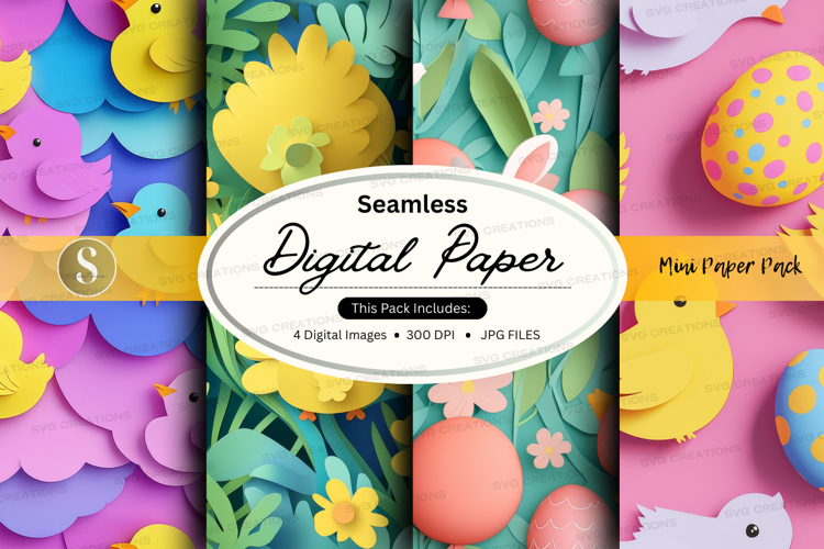 Easter Digital Paper Image 8