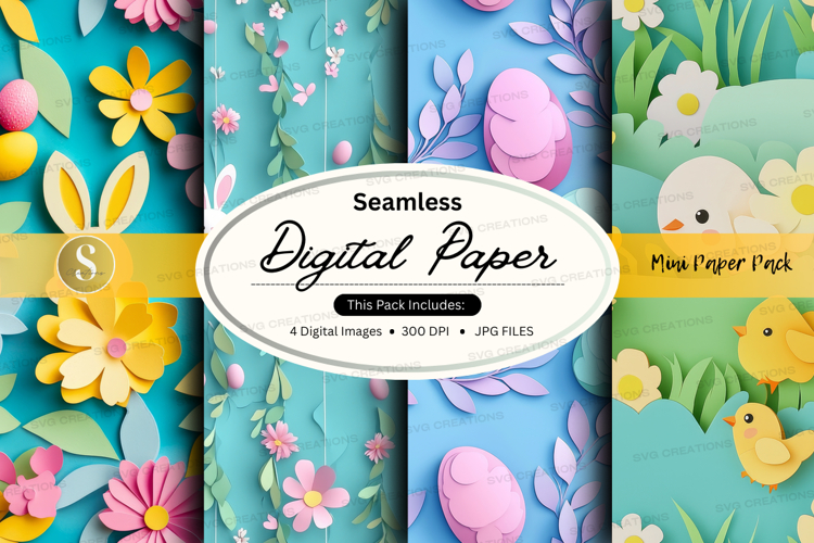 Easter Digital Paper Image 22