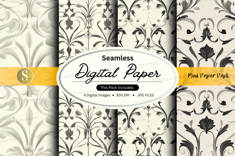 Seamless digital paper example image 1