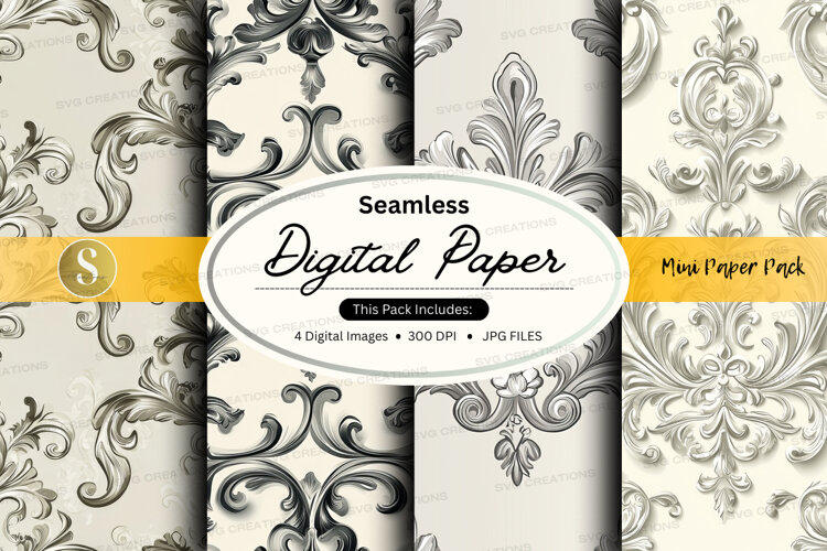 Seamless digital paper example image 1