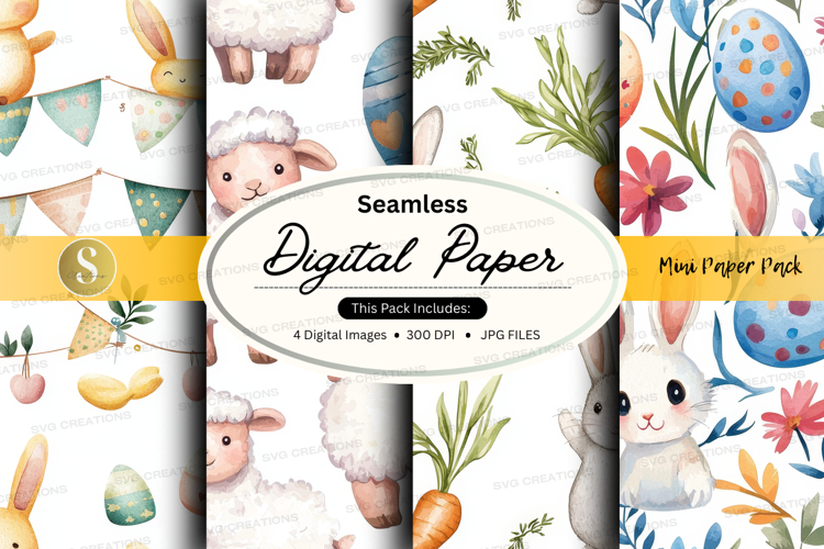 Easter Digital Paper Image 3