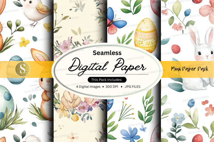 Easter Digital Paper Image 5