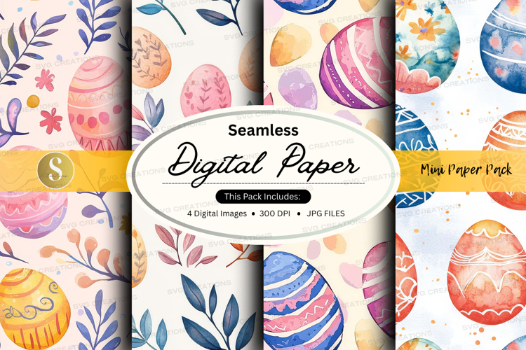 Easter Digital Paper Image 5
