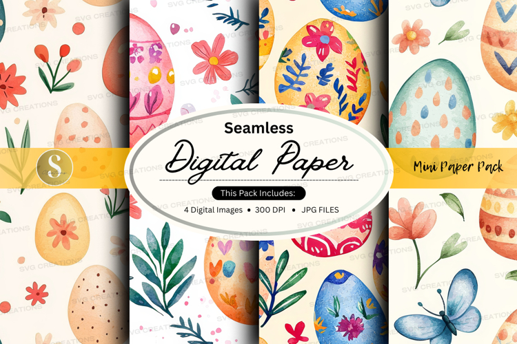 Easter Digital Paper Image 3