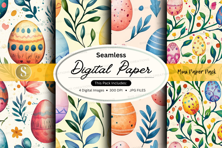 Easter Digital Paper Image 2