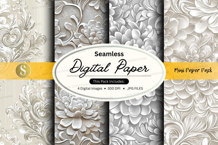Floral Seamless Pattern Image 14
