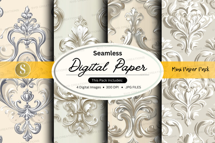 Seamless digital paper example image 1