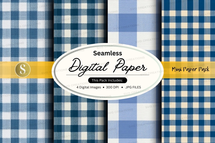 Seamless plaid pattern