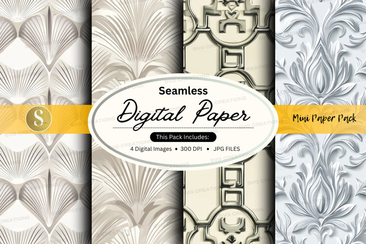 Seamless digital paper example image 1