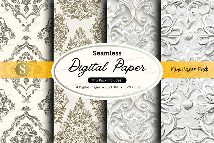 Seamless digital paper example image 1