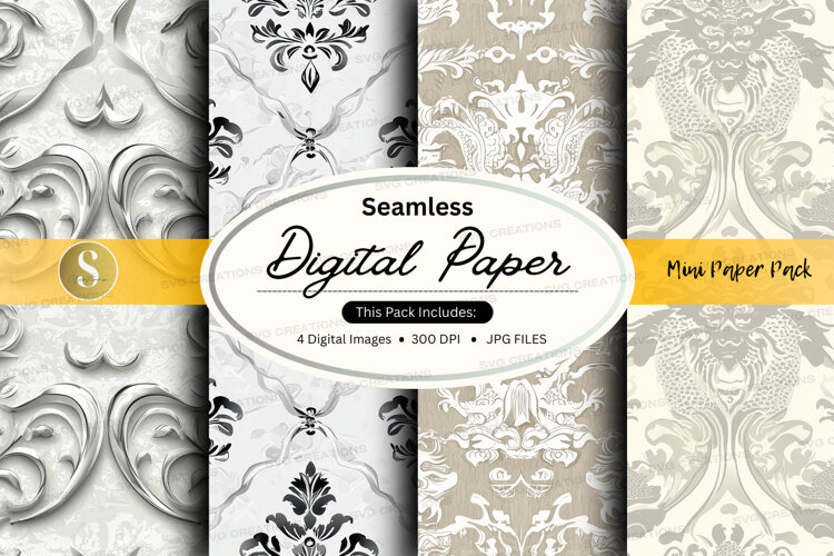 Seamless digital paper example image 1