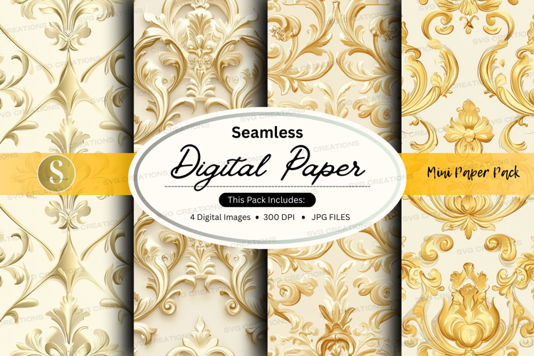 Elegant Gold Background Image 8