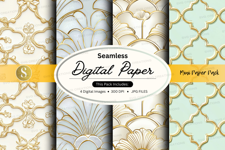 Gold Background Image 4