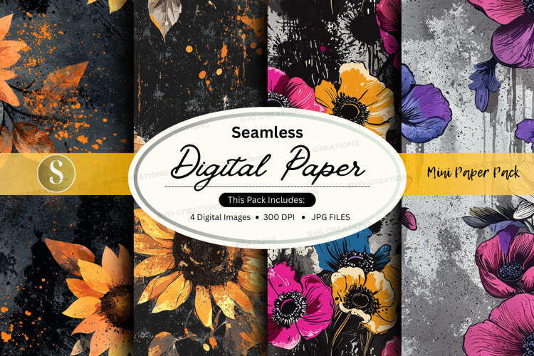 Seamless digital paper example image 1