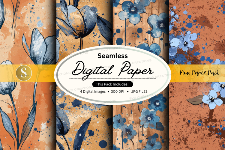 Blue Texture Image 17